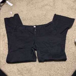 Black Arizona bootcut jeans